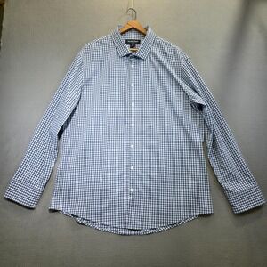 Mizzen+Main Men's Leeward Trim Fit Long‎ Sleeve Button Up Shirt Size 2XL